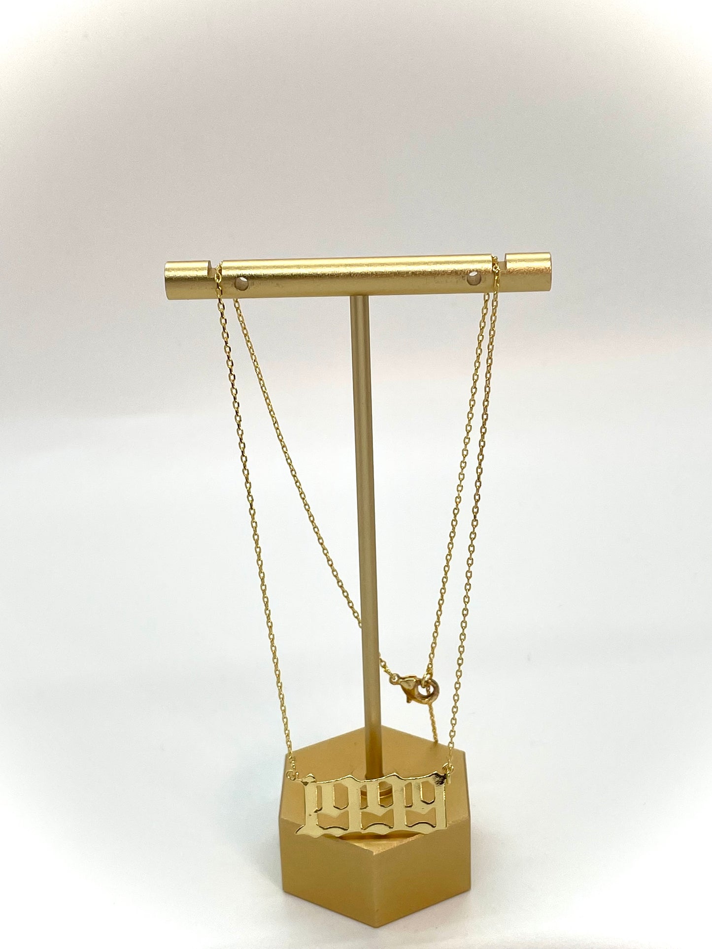 Year Plate Necklace
