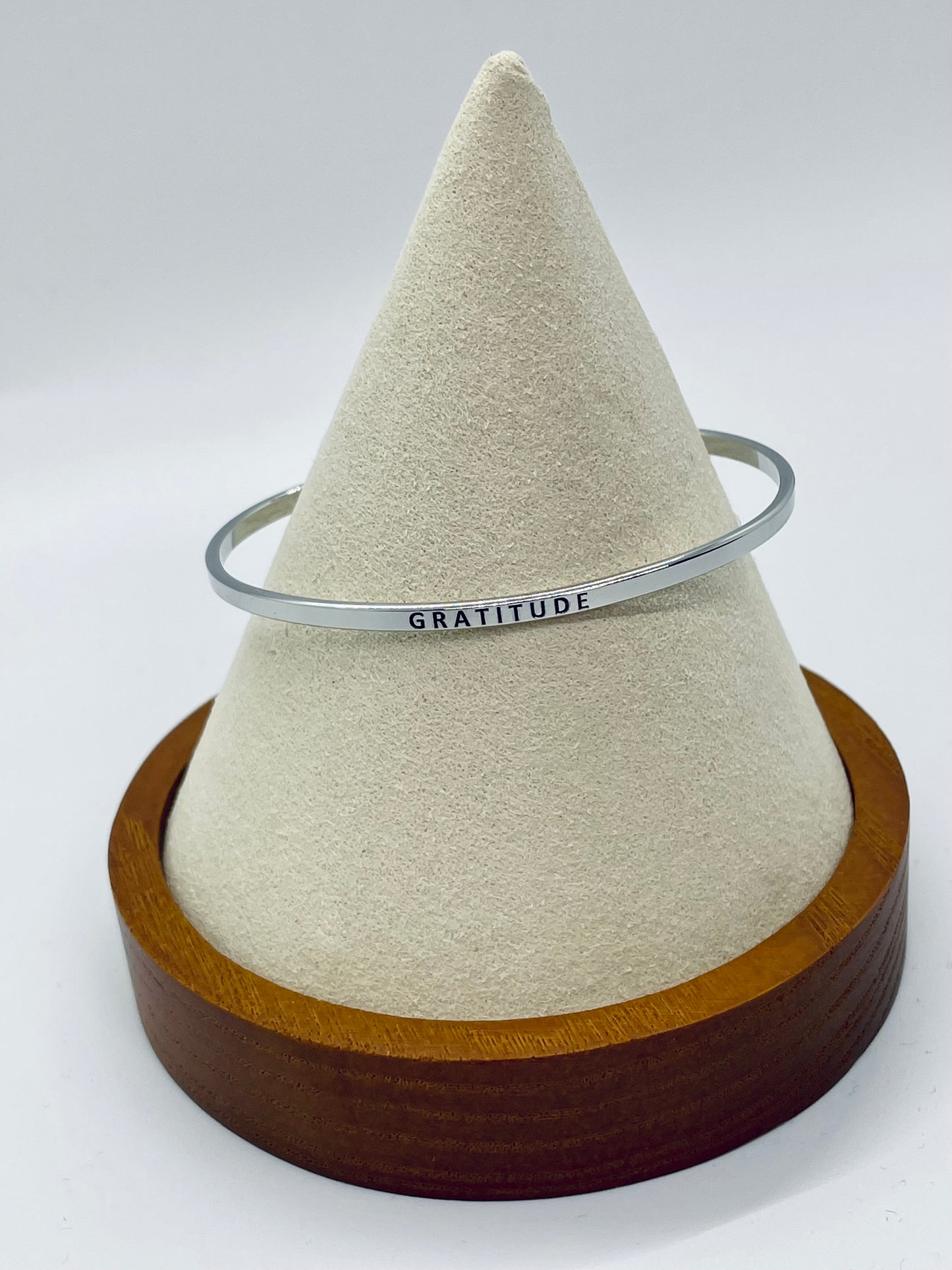 Silver Mantra Bracelet