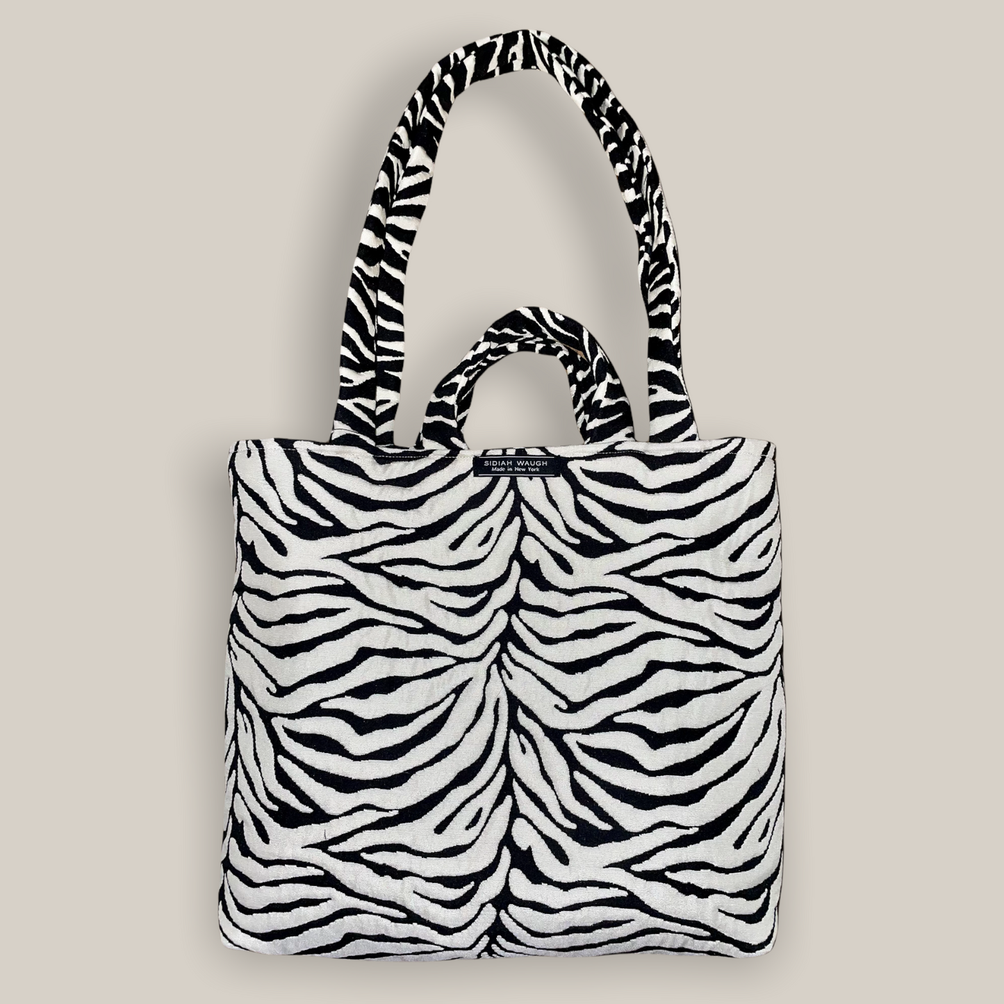 Zebra Reversible Tote