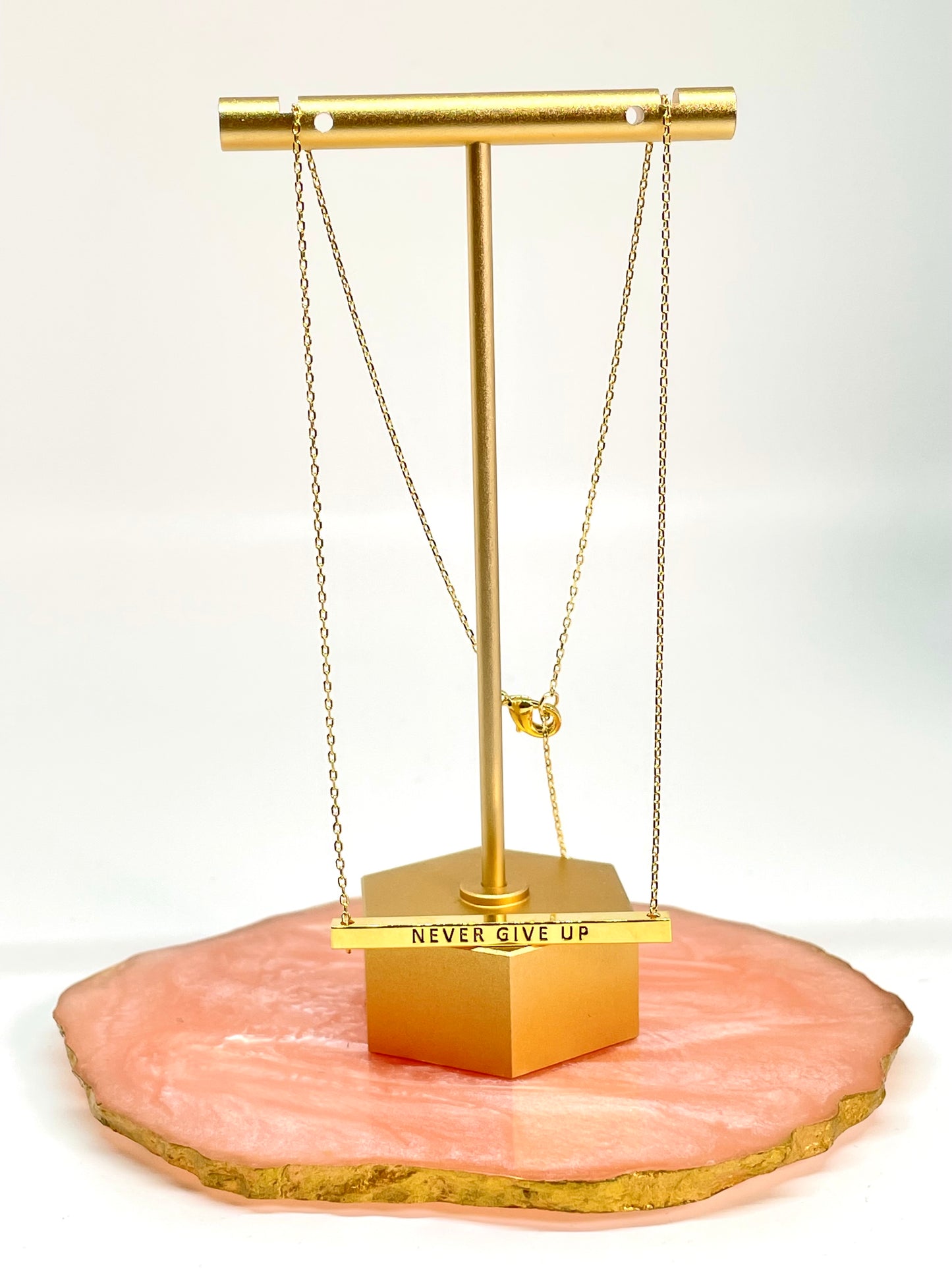 Never Give Up Necklace