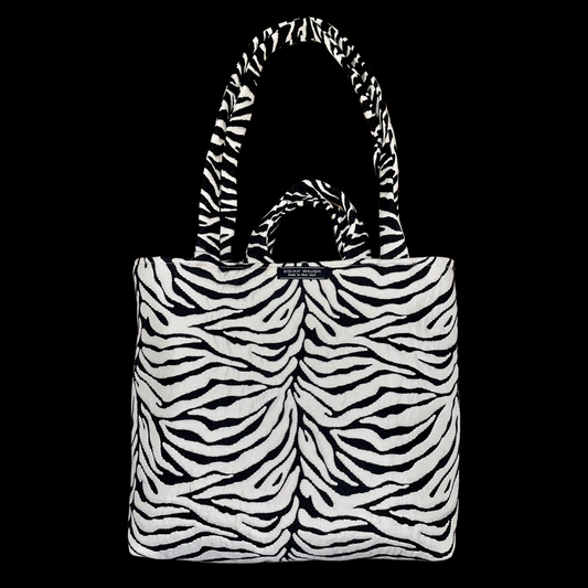 Zebra Reversible Tote
