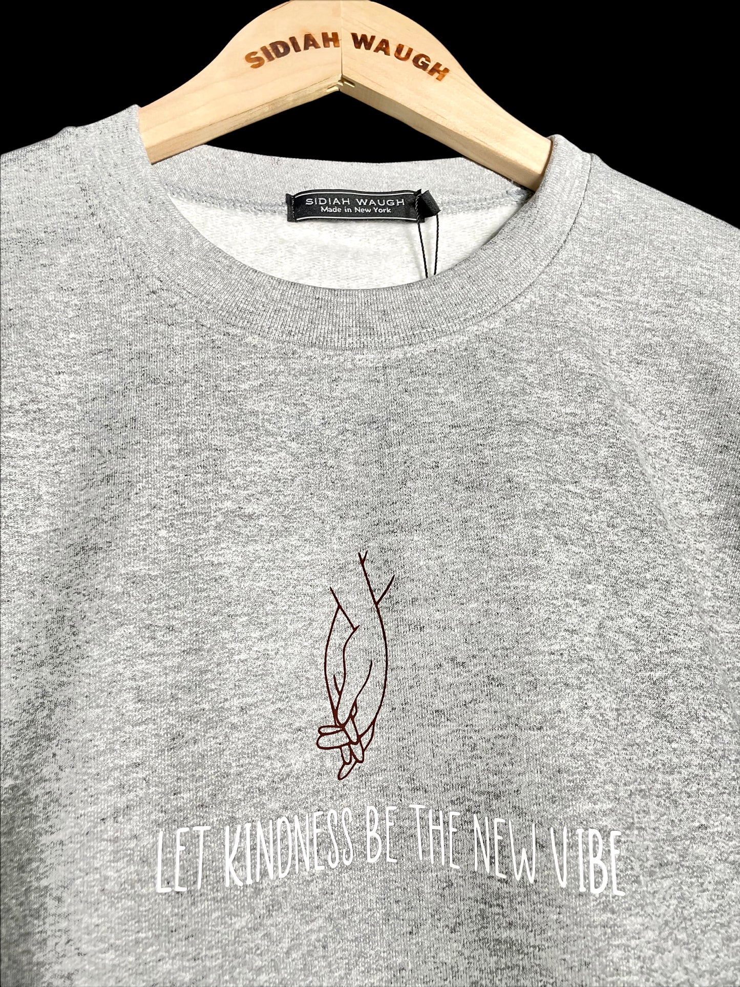 Let Kindness Be The New Vibe Crewneck