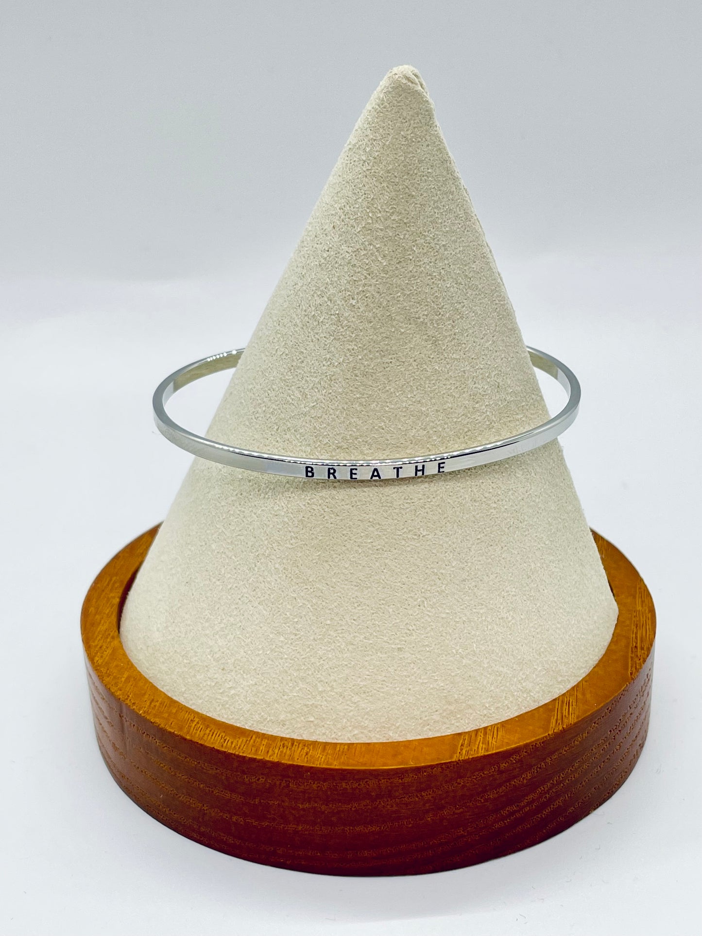 Silver Mantra Bracelet
