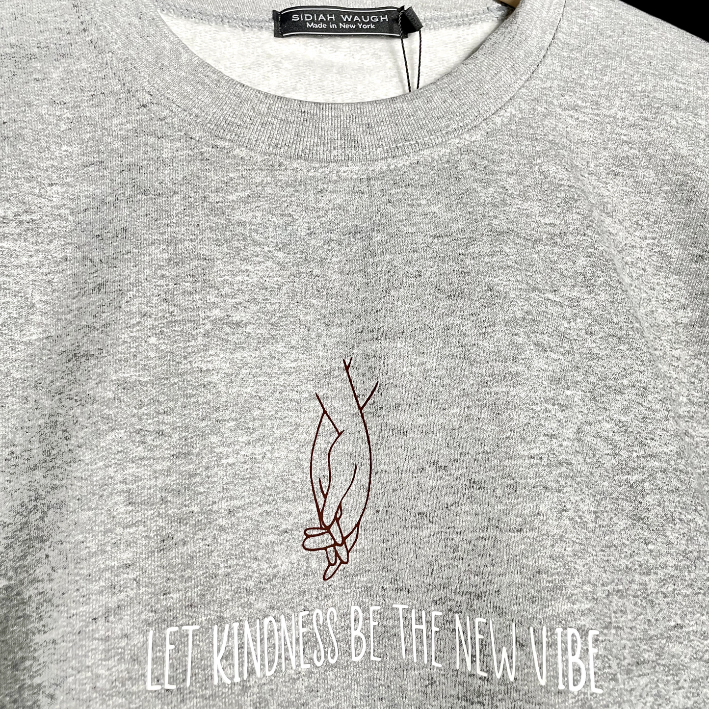 Let Kindness Be The New Vibe Crewneck