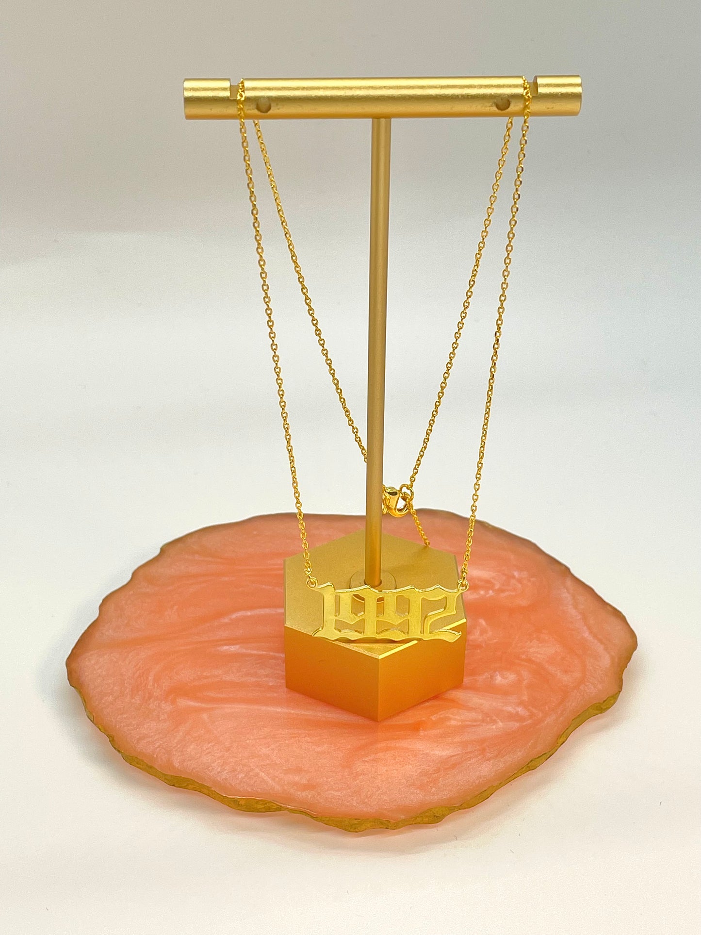 Year Plate Necklace