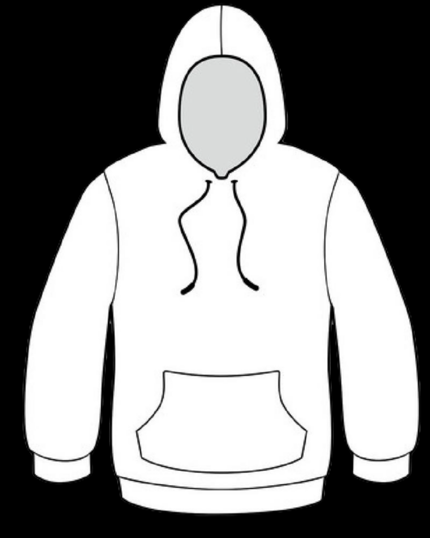 Front and Back Design Custom Hoodie