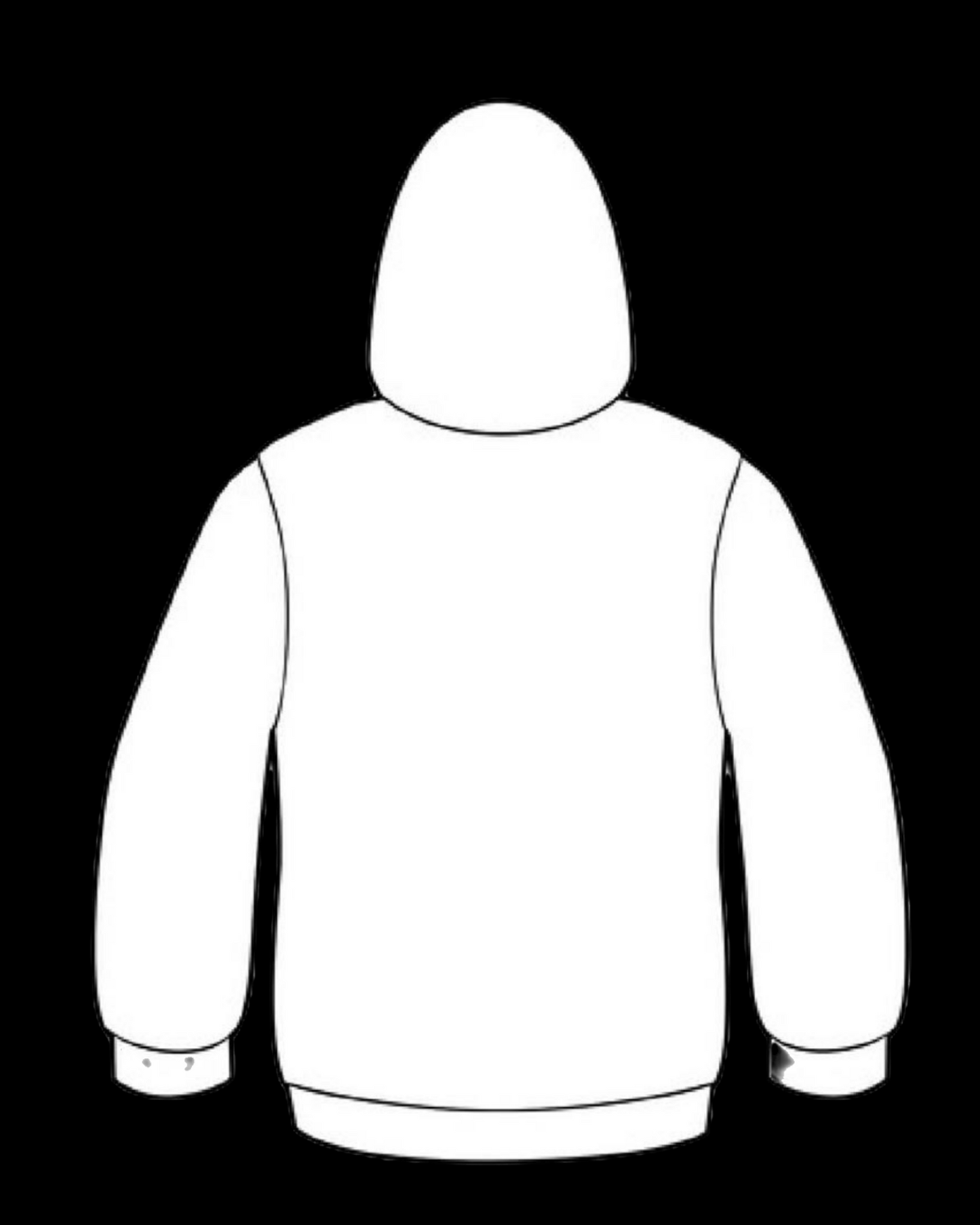 Front and Back Design Custom Hoodie